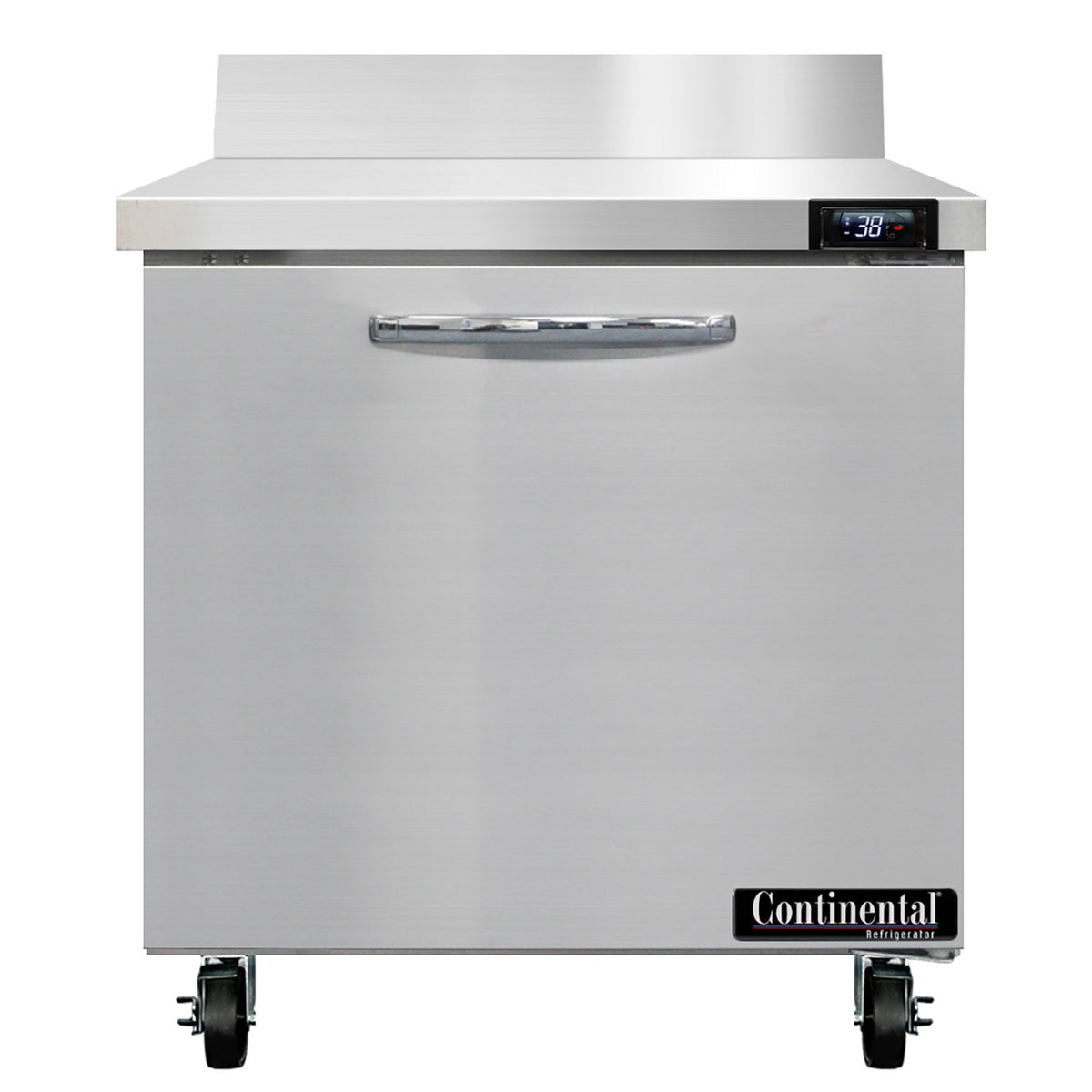 Continental Refrigerator SW32NBS 32-Inch Worktop Refrigerator — 1 Doors, Stainless Steel Front