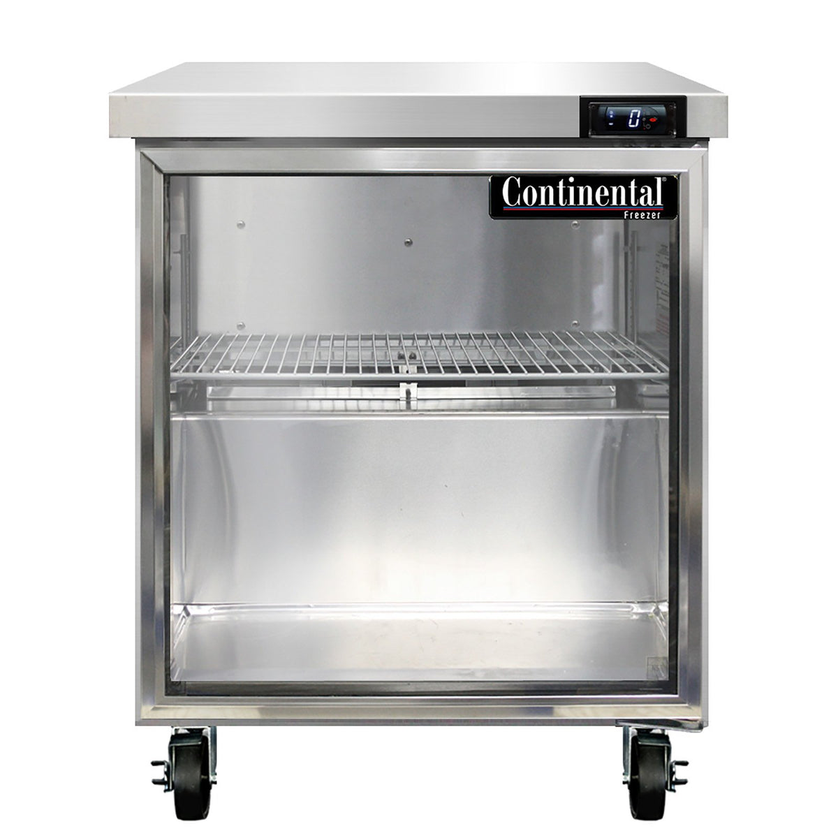 Continental Refrigerator SWF27NGD 27.5-Inch Worktop Freezer — 1 Doors, Stainless Steel Front