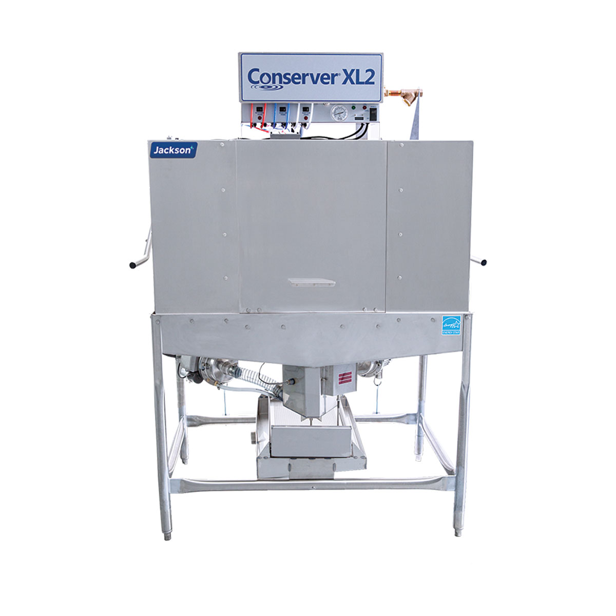 Jackson WWS CONSERVER XL2C 48" Corner Door Type Dishwasher - Double Rack, 45 Racks/Hr - Low Temp