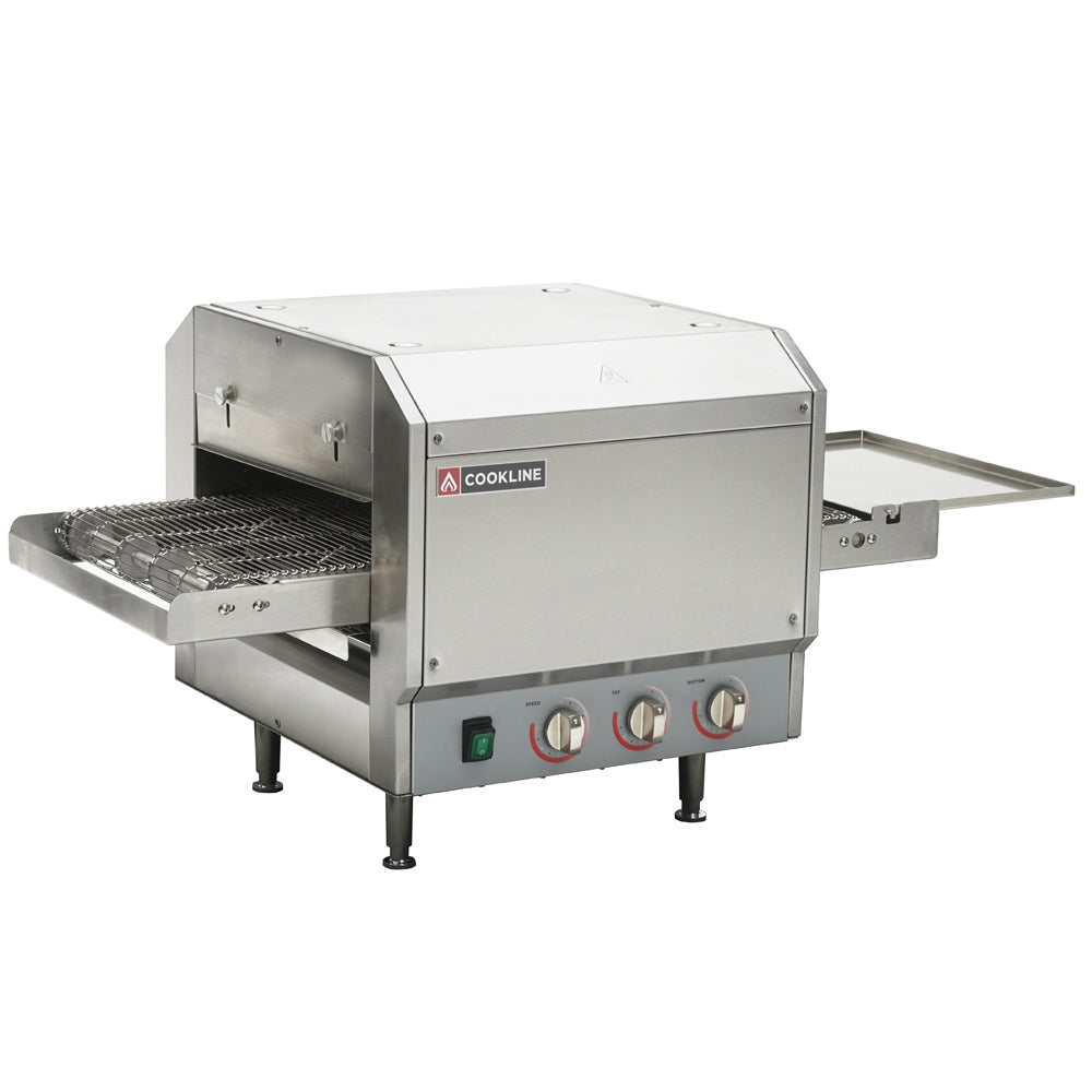 Cookline OV14 countertop conveyor oven, front angle view