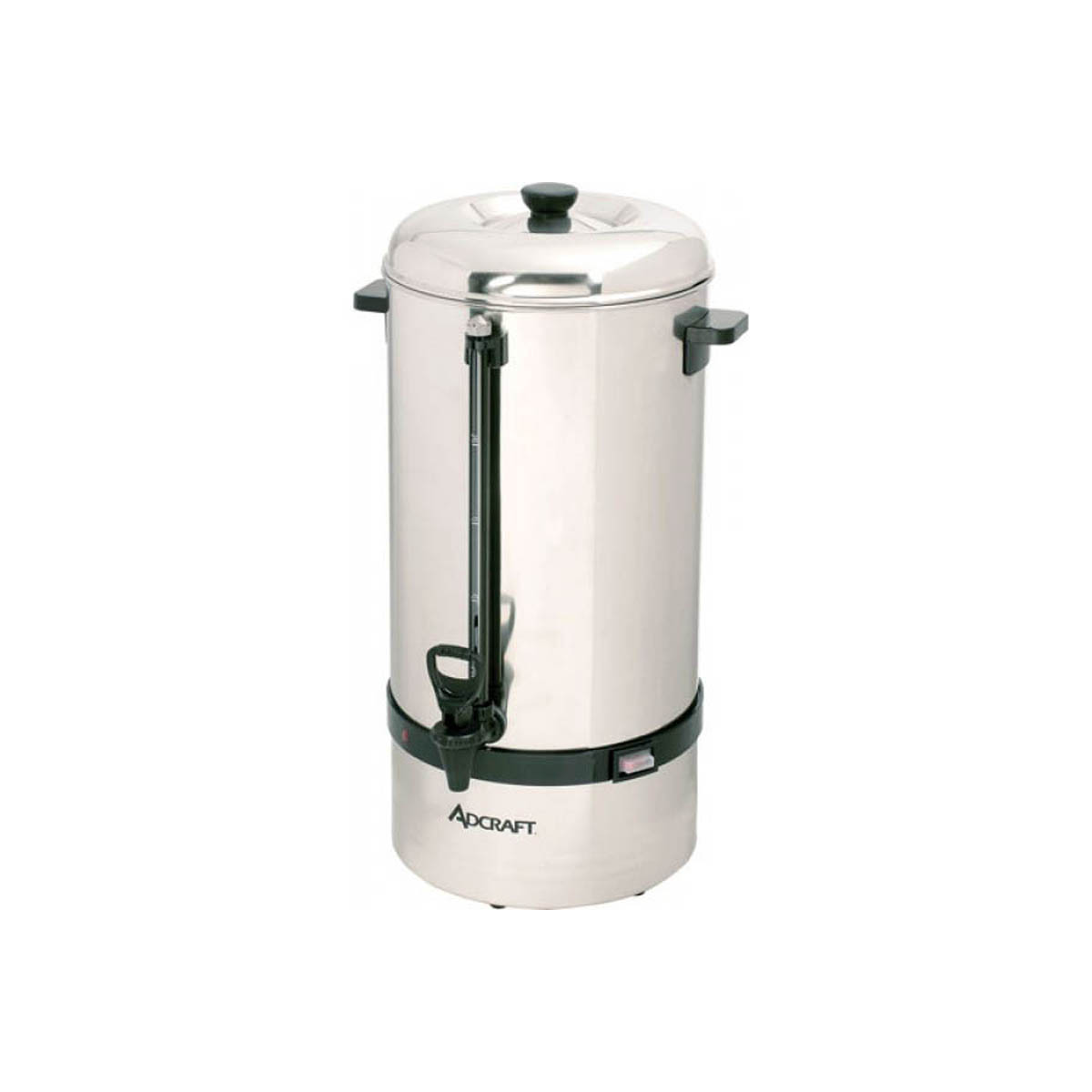 Adcraft CP-100 Coffee Percolator with 100-Cup Capacity, Stainless Steel / 1.350W - 120V
