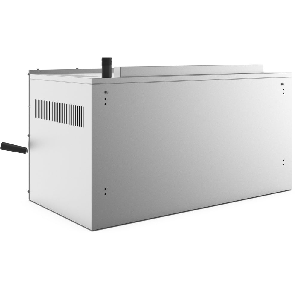 Cookline CSM-36-RM 36" infrared salamander broiler, rear angle view