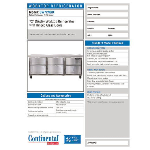 Spec Sheet