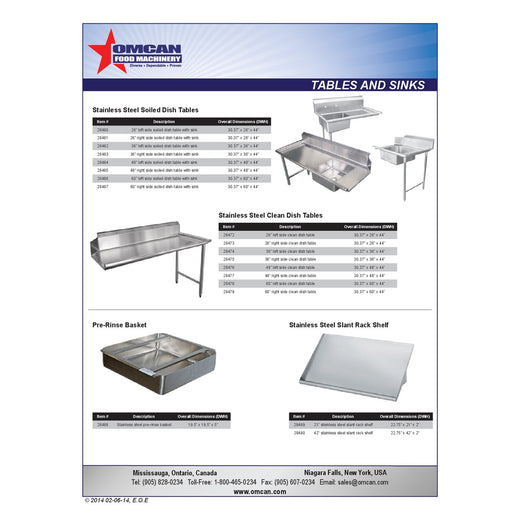 Spec Sheet