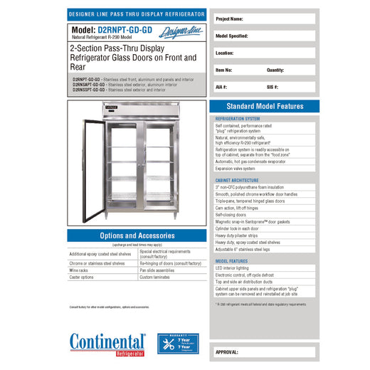 Spec Sheet