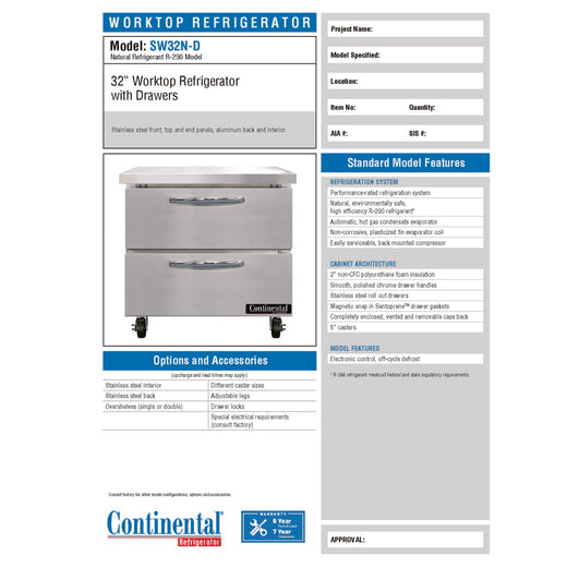 Spec Sheet