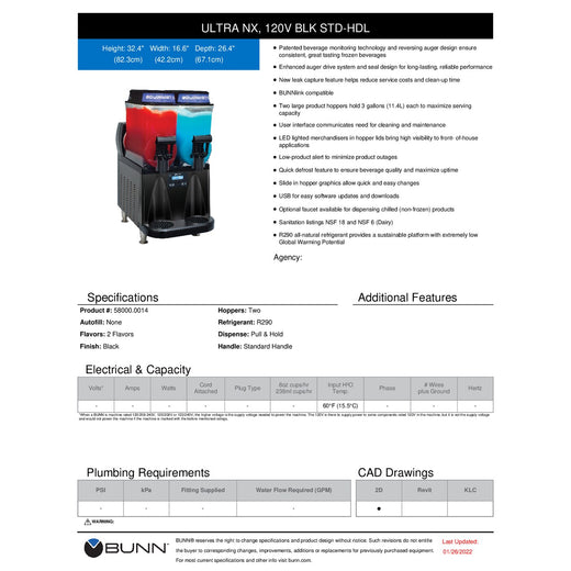 Spec Sheet