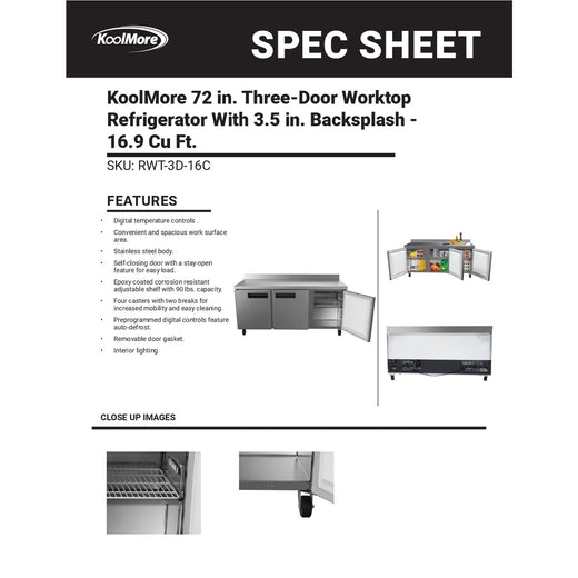 Spec Sheet