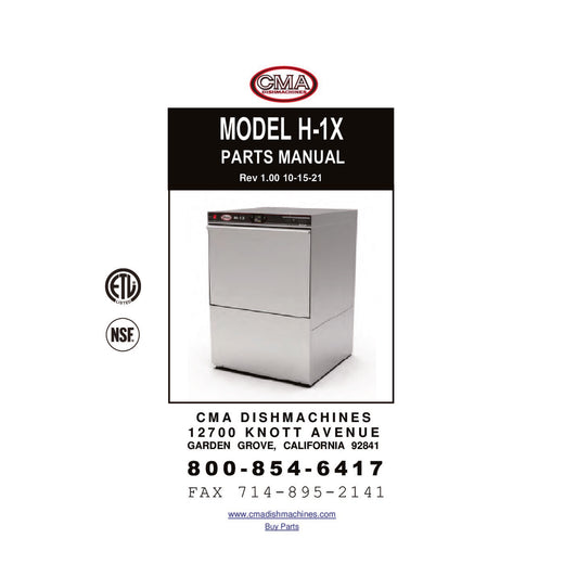 H-1X Parts Manual