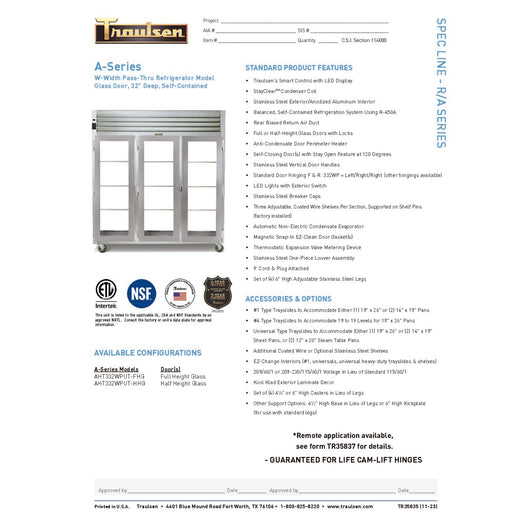 Spec Sheet