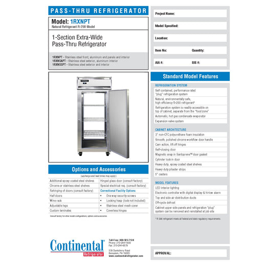 Spec Sheet