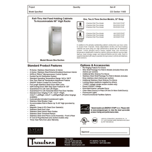 Spec Sheet
