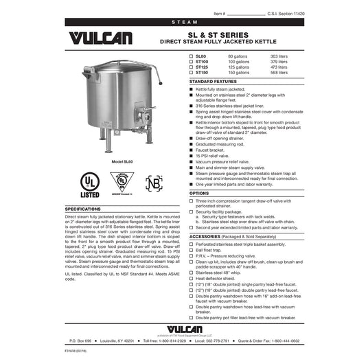 Spec Sheet