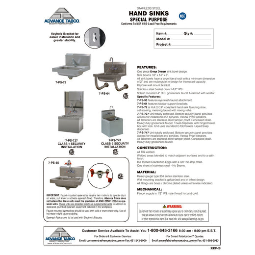 Spec Sheet