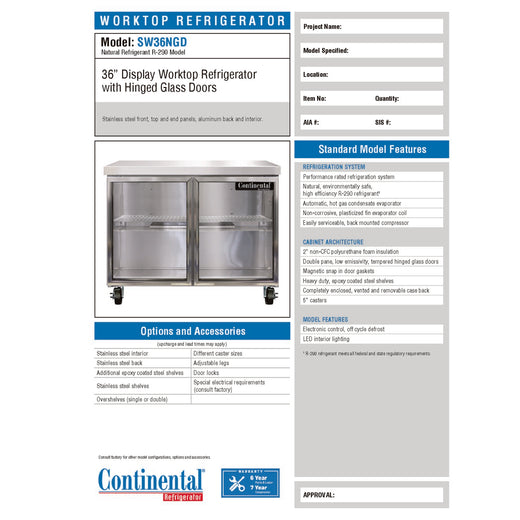 Spec Sheet