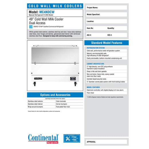 Spec Sheet