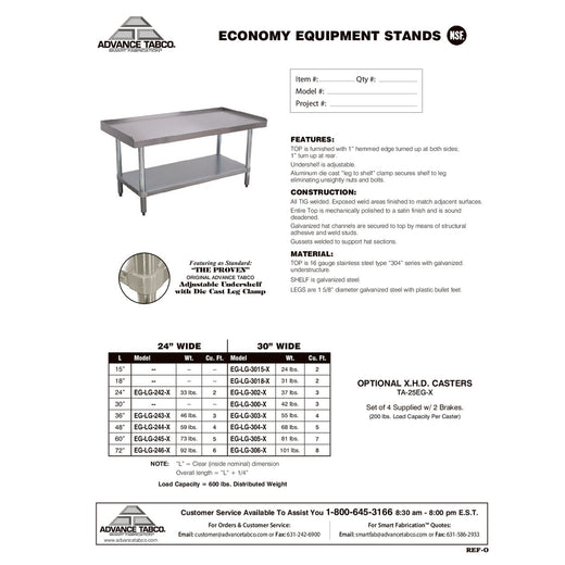 Spec Sheet