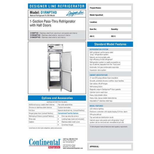 Spec Sheet