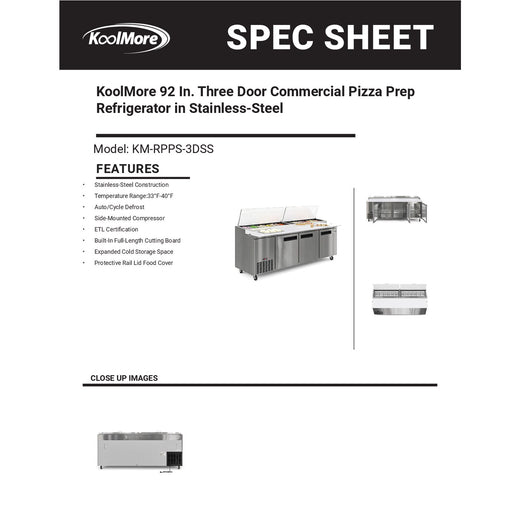 Spec Sheet