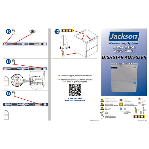 Jackson ADA-SEER Dishwasher Install