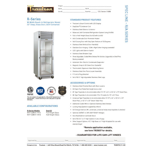 Spec Sheet