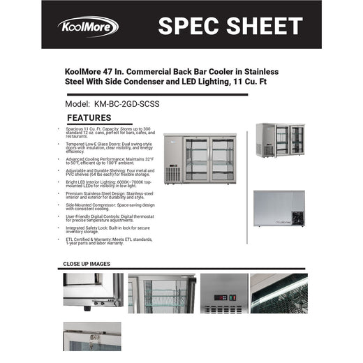 Spec Sheet