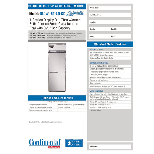 Spec Sheet