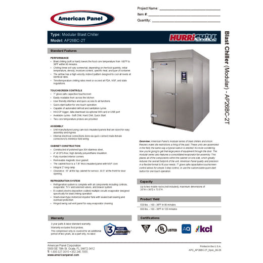 Spec Sheet