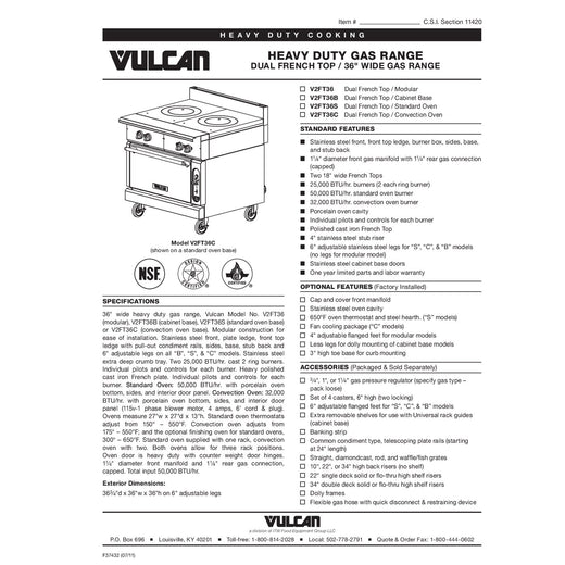 Spec Sheet