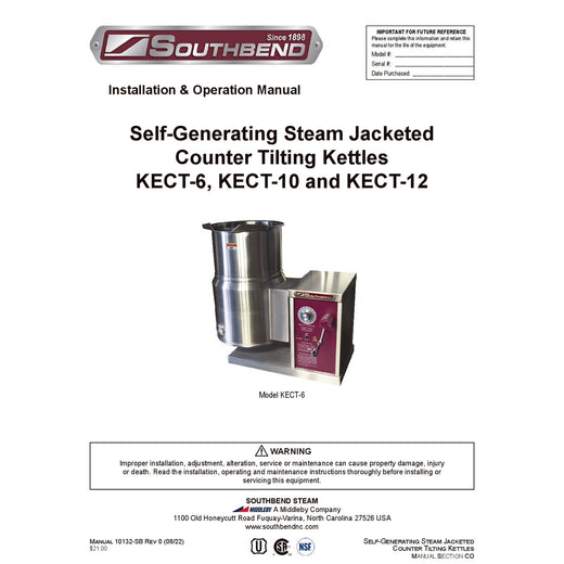 Installation & Operation Manual