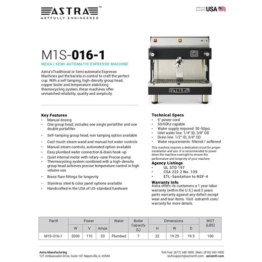 Spec Sheet