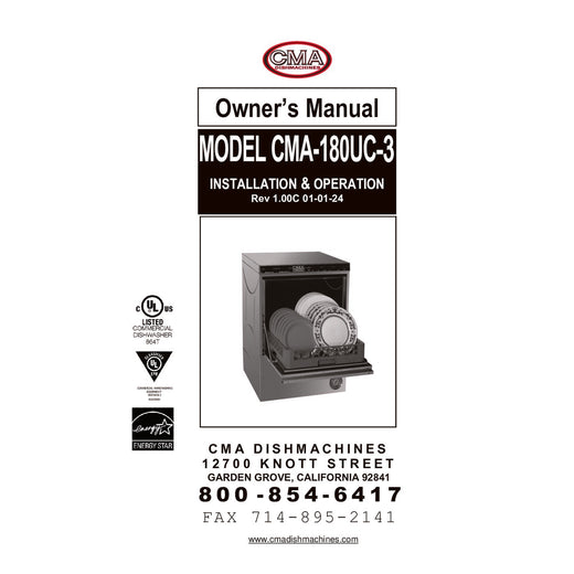 250180UC3_Installation Operation Manual 180UC-3
