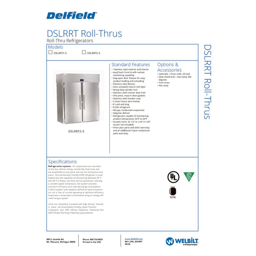 Spec Sheet
