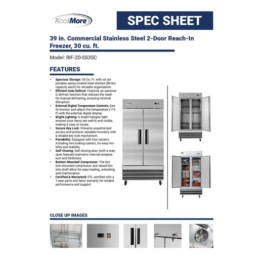 Spec Sheet