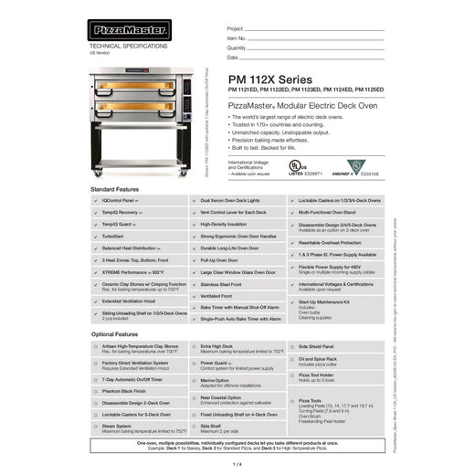 Spec Sheet