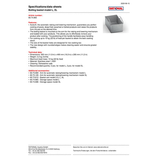 Spec Sheet