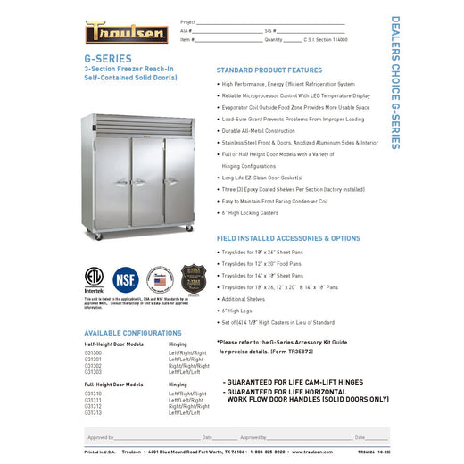 Spec Sheet