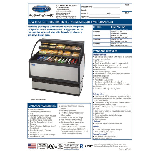 LPRSS4 Spec Sheet