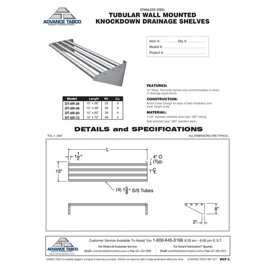 Spec Sheet