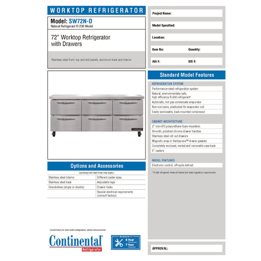 Spec Sheet