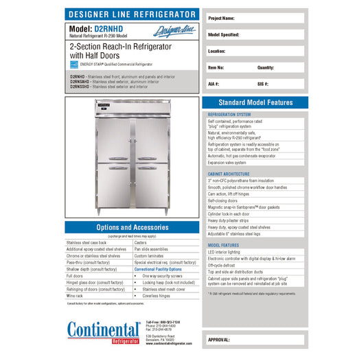 Spec Sheet