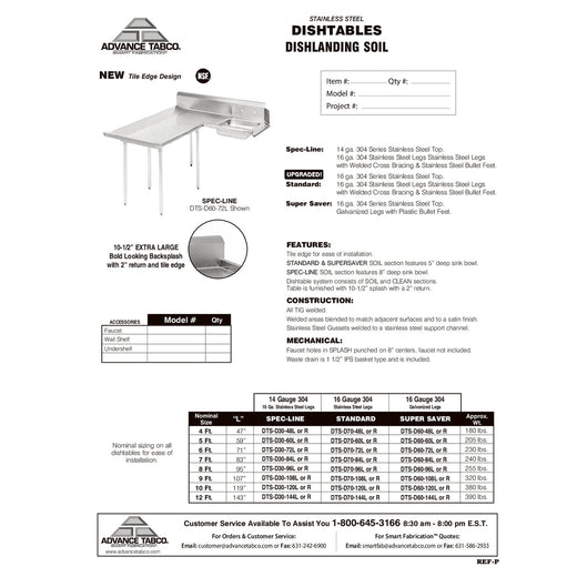 Spec Sheet