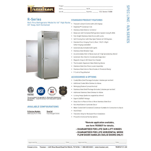Spec Sheet
