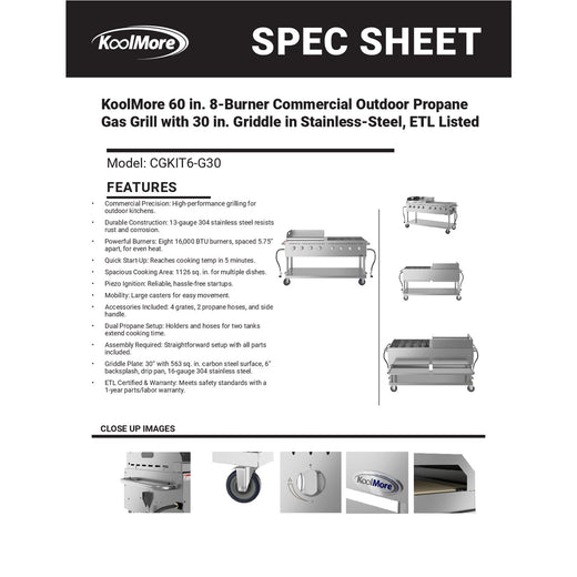 Spec Sheet
