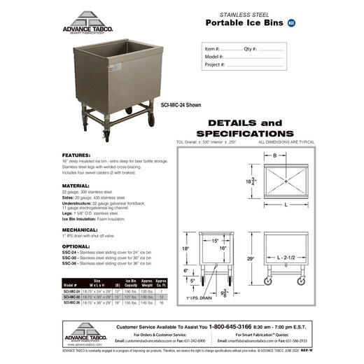 Spec Sheet