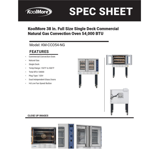 Spec Sheet