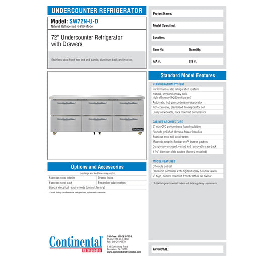 Spec Sheet