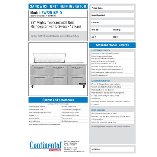 Spec Sheet