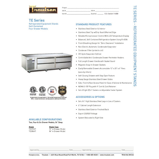 Spec Sheet