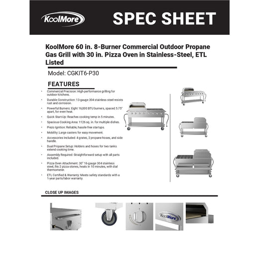 Spec Sheet
